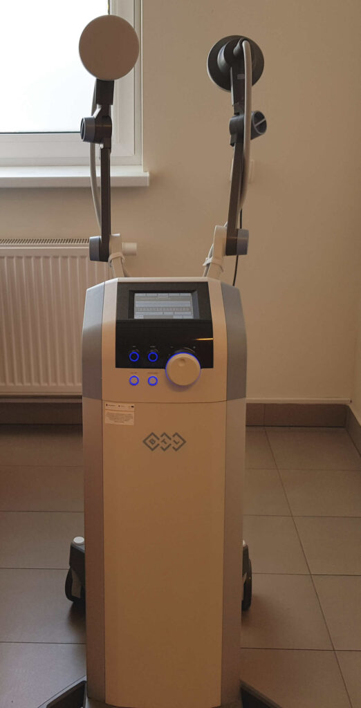 Stanowisko do laseroterapii i krioterapii